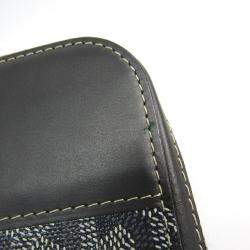 Pre Owned Goyard Black Coated Canvas Opera Wallet