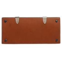 Pre Owned حقيبة جويارد يد علوية سيغون جلد وكانفاس مقوى كونياك/ بنية