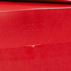 Goyard Red Goyardine Coated Canvas and Leather Richelieu Wallet