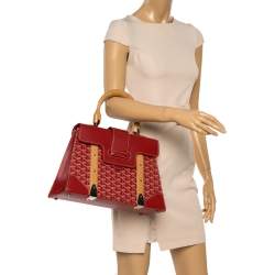 Saïgon cloth handbag Goyard Red in Cloth - 35896543