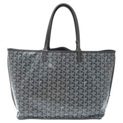 Pre Owned Goyard Grey Goyardine Coated Canvas Artois Tote