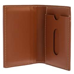 Goyard Brown Goyardine Business Card Holder
