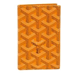 Goyard Yellow Goyardine Coated Canvas and Leather Saint Sulpice