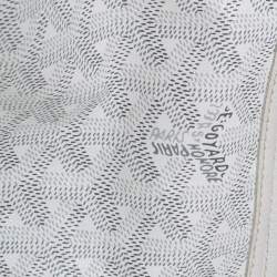Goyard White Goyardine Coated Canvas St. Louis PM Tote