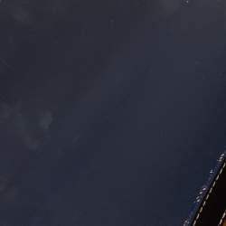 Pre Owned Goyard Navy Blue Goyardine Coated Canvas and Leather PM Saigon Top Handle Bag