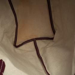 Goyard Burgundy Goyardine Coated Canvas St. Louis PM Tote