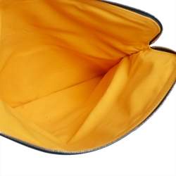 Pre Owned Goyard Black Goyardine Coated Canvas Sainte Marie Clutch