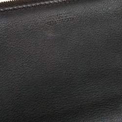 Pre Owned Goyard Black Goyardine Coated Canvas Sainte Marie Clutch