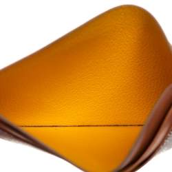 Pre Owned Goyard Brown Goyardine Coated Canvas and Leather Saint Sulpice Card Holder