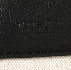 Pre Owned Goyard Black Goyardine Coated Canvas Saint Louis PM Tote