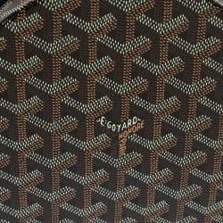 Goyard Black Goyardine Coated Canvas and Leather Alto Hatbox Bag