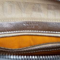 Goyard Silver Goyardine Coated Canvas and Leather Croisiere 40 Duffel Bag