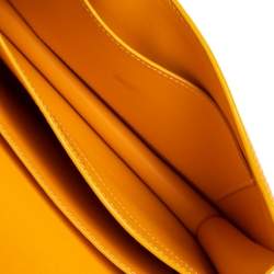 Pre Owned Goyard Mustard Goyardine Coated Canvas 223 PM Shoulder Bag