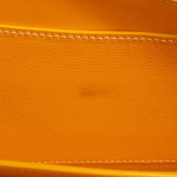 Pre Owned Goyard Mustard Goyardine Coated Canvas 223 PM Shoulder Bag