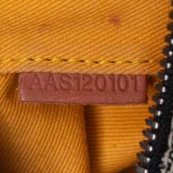 Pre Owned Goyard Brown/Black Goyardine Coated Canvas Yona MM Bag