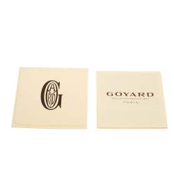 Pre Owned Goyard Green Goyardine Coated Canvas and Leather Belvedere PM Bag