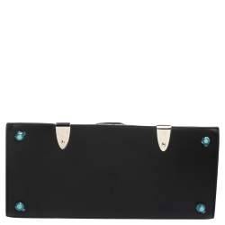 مملوكة مسبقًا حقيبة جويارد سايغون كانفاس مقوى جوياردين وجلد سوداء بيد علوية MM