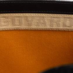 مملوكة مسبقًا حقيبة جويارد سايغون كانفاس مقوى جوياردين وجلد سوداء بيد علوية MM