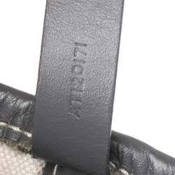 Pre Owned Goyard Grey Goyardine Coated Canvas and Leather Bellechasse PM Tote