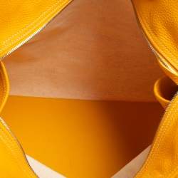 Goyardine Yellow Goyardine Coated Canvas and Leather Sac Hardy PM Pet Carrier Bag