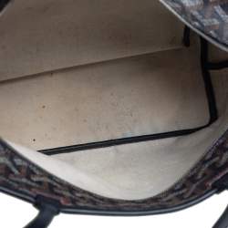 Pre Owned Goyard Black Goyardine Coated Canvas and Leather Artois Pm Tote