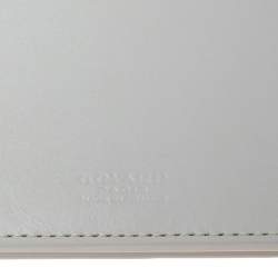 Pre Owned Goyard White Goyardine Coated Canvas Richelieu Wallet