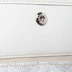 Pre Owned Goyard White Goyardine Coated Canvas St.Louis PM Tote