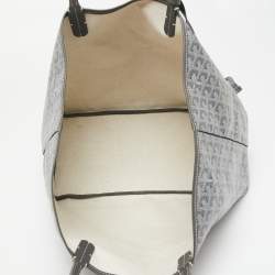 Pre Owned Goyard Grey Goyardine Coated Canvas and Leather Saint Louis PM Tote