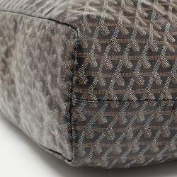 Pre Owned Goyard Tan Goyardine Coated Canvas and Leather Saint Louis PM Tote