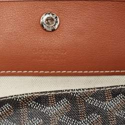 Pre Owned Goyard Tan Goyardine Coated Canvas and Leather Saint Louis PM Tote