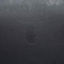 Goyard Black Goyardine Coated Canvas and Leather Saigon MM Top Handle Bag