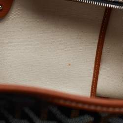 Pre Owned Goyard Brown Goyardine Coated Canvas and Leather Artois MM Tote