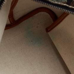 Pre Owned Goyard Brown Goyardine Coated Canvas and Leather Artois MM Tote