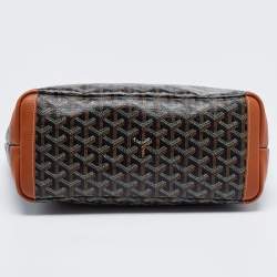 Pre Owned Goyard Brown Goyardine Coated Canvas and Leather Artois MM Tote