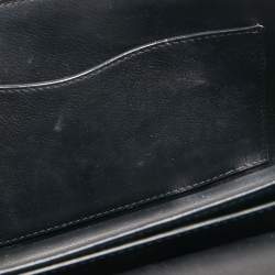 Goyard Black Goyardine Coated Canvas and Leather 223 PM Shoulder Bag