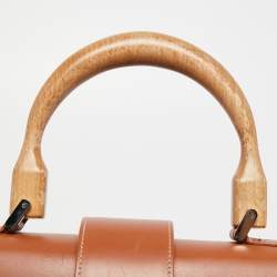 Goyard Brown Goyardine Coated Canvas and Leather Saigon MM Top Handle Bag