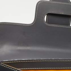 Goyard Grey Goyardine Coated Canvas and Leather Saigon MM Top Handle Bag