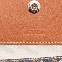 Pre Owned Goyard Black/Brown Goyardine Coated Canvas and Leather Saint Louis PM Tote
