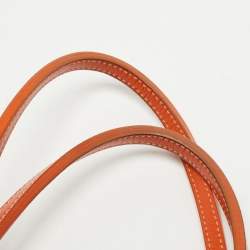 Goyard Orange Goyardine Coated Canvas and Leather Saint Louis PM Tote