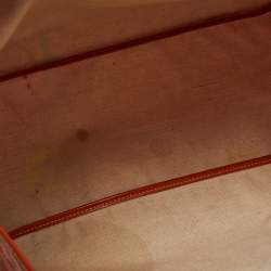 Goyard Orange Goyardine Coated Canvas and Leather Saint Louis PM Tote