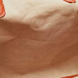 Goyard Orange Goyardine Coated Canvas and Leather Saint Louis PM Tote