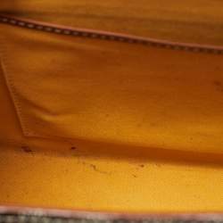 Goyard Brown Coated Canvas and Leather PM Saigon Top Handle Bag