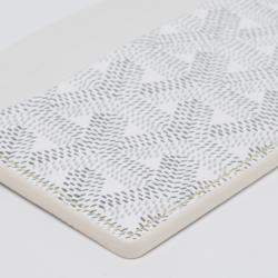 Goyard White Goyardine Coated Canvas and Leather Saint Sulpice Card Holder