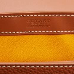 Goyard Tan Leather PM Saigon Top Handle Bag