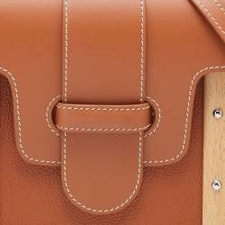 Goyard Tan Leather PM Saigon Top Handle Bag