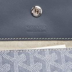 Pre Owned Goyard Grey Goyardine Coated Canvas and Leather Saint Louis GM Tote