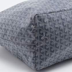 Pre Owned Goyard Grey Goyardine Coated Canvas and Leather Saint Louis GM Tote