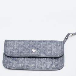 Pre Owned Goyard Grey Goyardine Coated Canvas and Leather Saint Louis GM Tote