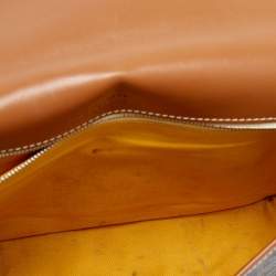 Goyard Brown Goyardine Coated Canvas and Leather Belvedere MM Saddle Bag
