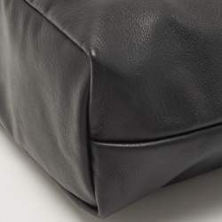 Pre Owned Goyard Black Leather Mini Anjou Tote